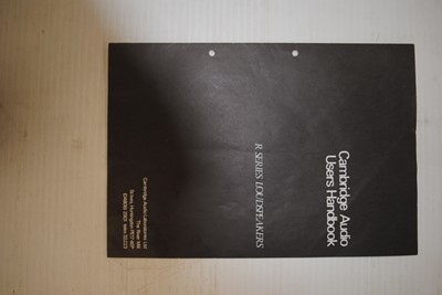 Lot 486 - Cambridge Audio Speakers