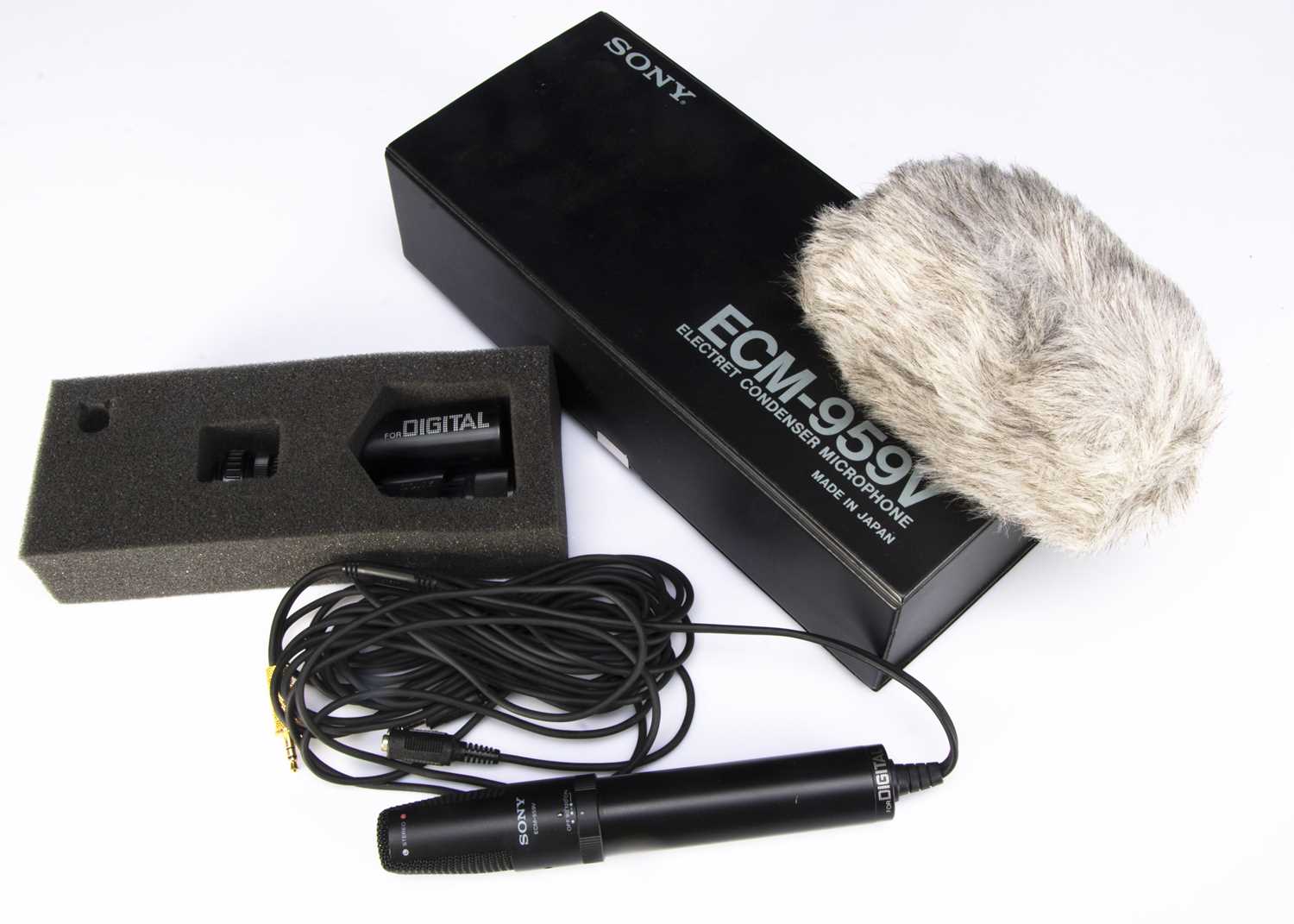 Lot 487 - Sony Condenser Microphone,