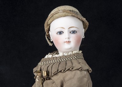 Lot 15 - A fine Louis Doleac fashionable doll 1870s