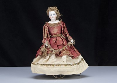 Lot 49 - A rare Gustav Vichy clockwork dancing doll