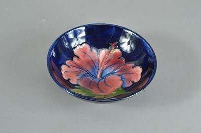 Lot 335 - An early Moorcroft pottery footed bowl