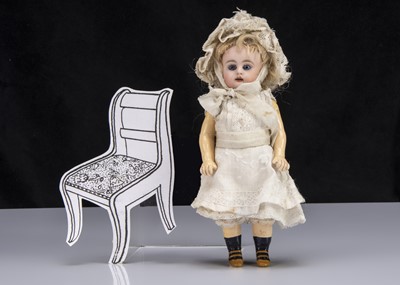 Lot 82 - A small Bahr & Proeschild 343 Dep bisque head child doll