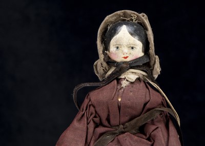 Lot 107 - A 19th century Grodnerthal dolls’ house doll