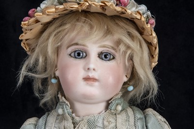 Lot 177 - An early Schmitt et Fils pressed bisque bebe, 1880s