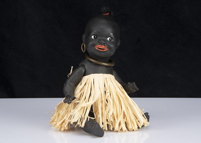 Lot 231 - An Ernst Heubach  463 painted bisque black baby