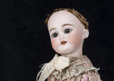 Lot 277 - A Roullet & Decamps automaton hand cart with bisque headed boy and girl