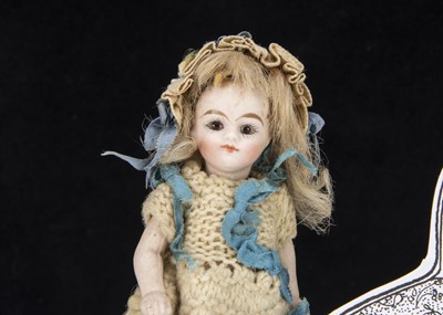 Lot 301 - A Kling all-bisque dolls’ house doll