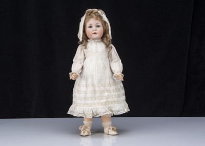 Lot 319 - A rare Simon & Halbig 120 character doll