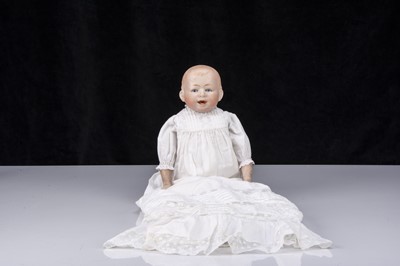 Lot 331 - A Gebruder Knoch 216 character shoulder-head baby