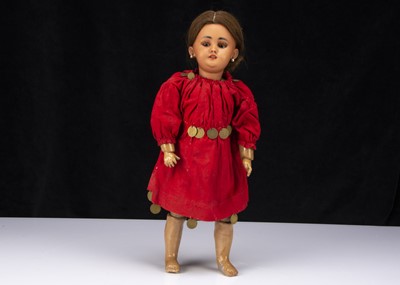 Lot 344 - A Simon & Halbig 1039 black child doll