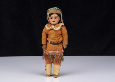 Lot 349 - An Armand Marseille Native American Indian brave