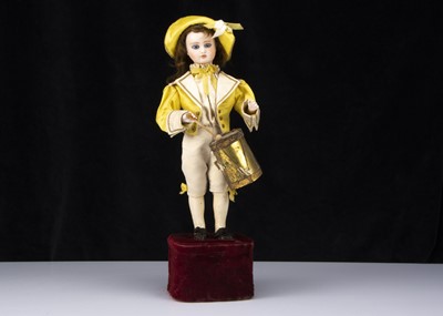 Lot 385 - A Leopold Lambert automaton drummer boy