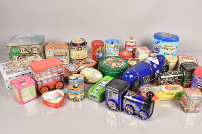 Lot 111 - A collection of modern tins