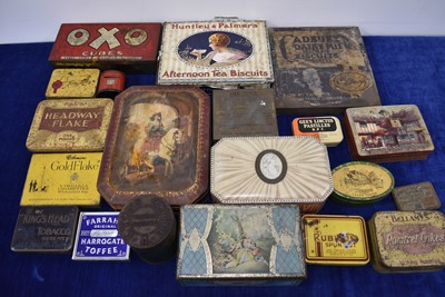 Lot 112 - An assortment of vintage advertising tins