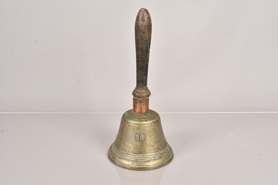 Lot 116 - A vintage hand bell