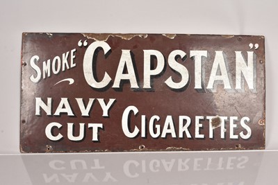 Lot 118 - Capstan Navy Cut Cigarettes enamel sign