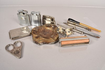 Lot 125 - A Continental Silver Cigar Cutter
