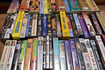 Lot 145 - A large collection of Adult Homosexual VHS and DVDs
