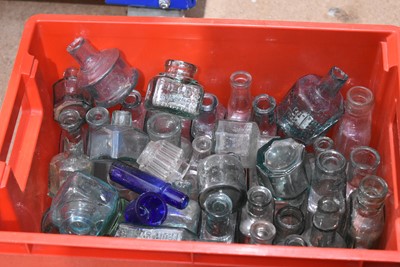 Lot 156 - A large assortment of glass bottles