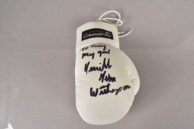 Lot 177 - Tim Witherspoon autographed Boxing Glove