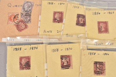 Lot 181 - A collection of Victorian and Later loose stamps