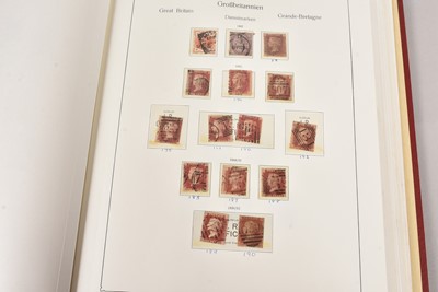Lot 190 - An album of British Victorian and later stamps