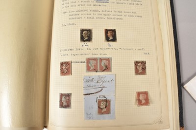 Lot 202 - Two well presented and annotation stamp albums