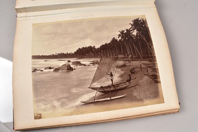 Lot 207 - Victorian Travel Photograph Album Middle and Far East 1886