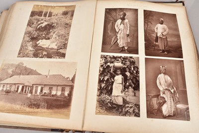 Lot 207 - Victorian Travel Photograph Album Middle and Far East 1886