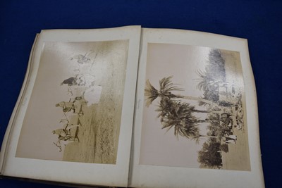 Lot 207 - Victorian Travel Photograph Album Middle and Far East 1886