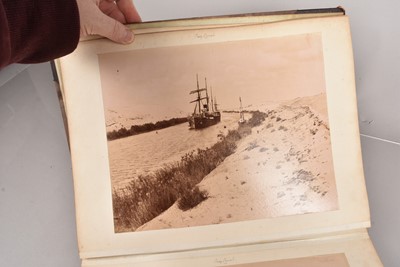 Lot 207 - Victorian Travel Photograph Album Middle and Far East 1886