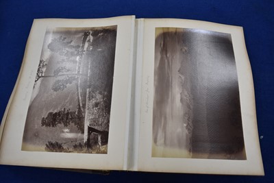 Lot 207 - Victorian Travel Photograph Album Middle and Far East 1886