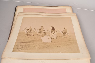 Lot 207 - Victorian Travel Photograph Album Middle and Far East 1886