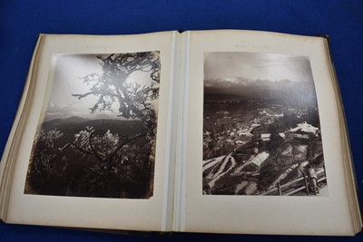 Lot 207 - Victorian Travel Photograph Album Middle and Far East 1886