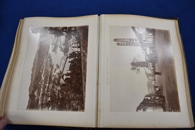 Lot 207 - Victorian Travel Photograph Album Middle and Far East 1886