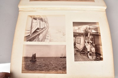 Lot 207 - Victorian Travel Photograph Album Middle and Far East 1886