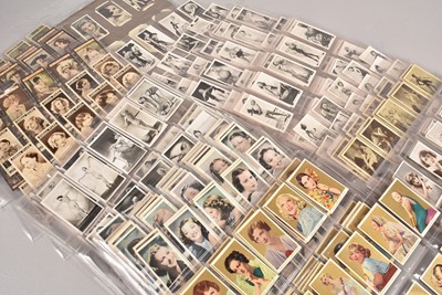 Lot 226 - Actresses and Show Girl Themed Cigarette Card Sets