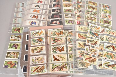 Lot 233 - Butterfly and Moth Themed Cigarette Card Sets