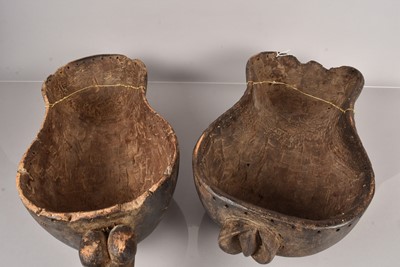 Lot 244 - A pair of Makonde Body Masks