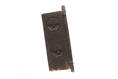 Lot 262 - An African carved wooden door