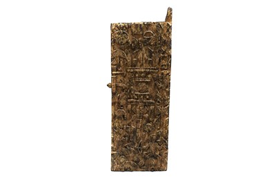 Lot 265 - An African carved wooden door