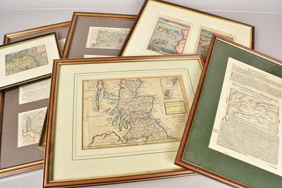 Lot 312 - A small group of British Maps