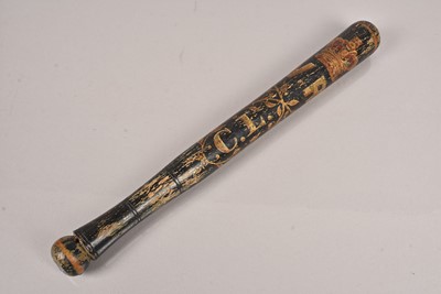 Lot 317 - A Victorian Police Constables Wooden truncheon