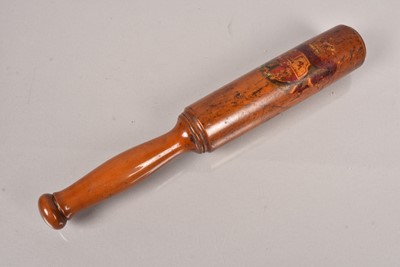 Lot 320 - A Victorian Baluster Police Truncheon