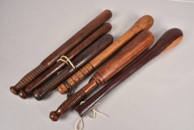 Lot 326 - Three larger Truncheons and Clubs