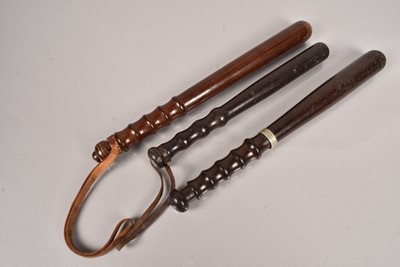 Lot 328 - A Liverpool City Police Riots August 1919 truncheon