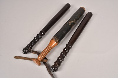 Lot 331 - A Victorian Police Constables Wooden truncheon