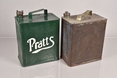 Lot 349 - Two Vintage Two Gallon Petrol Cans