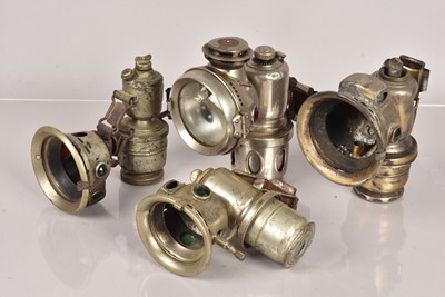 Lot 363 - A group of four car lamps