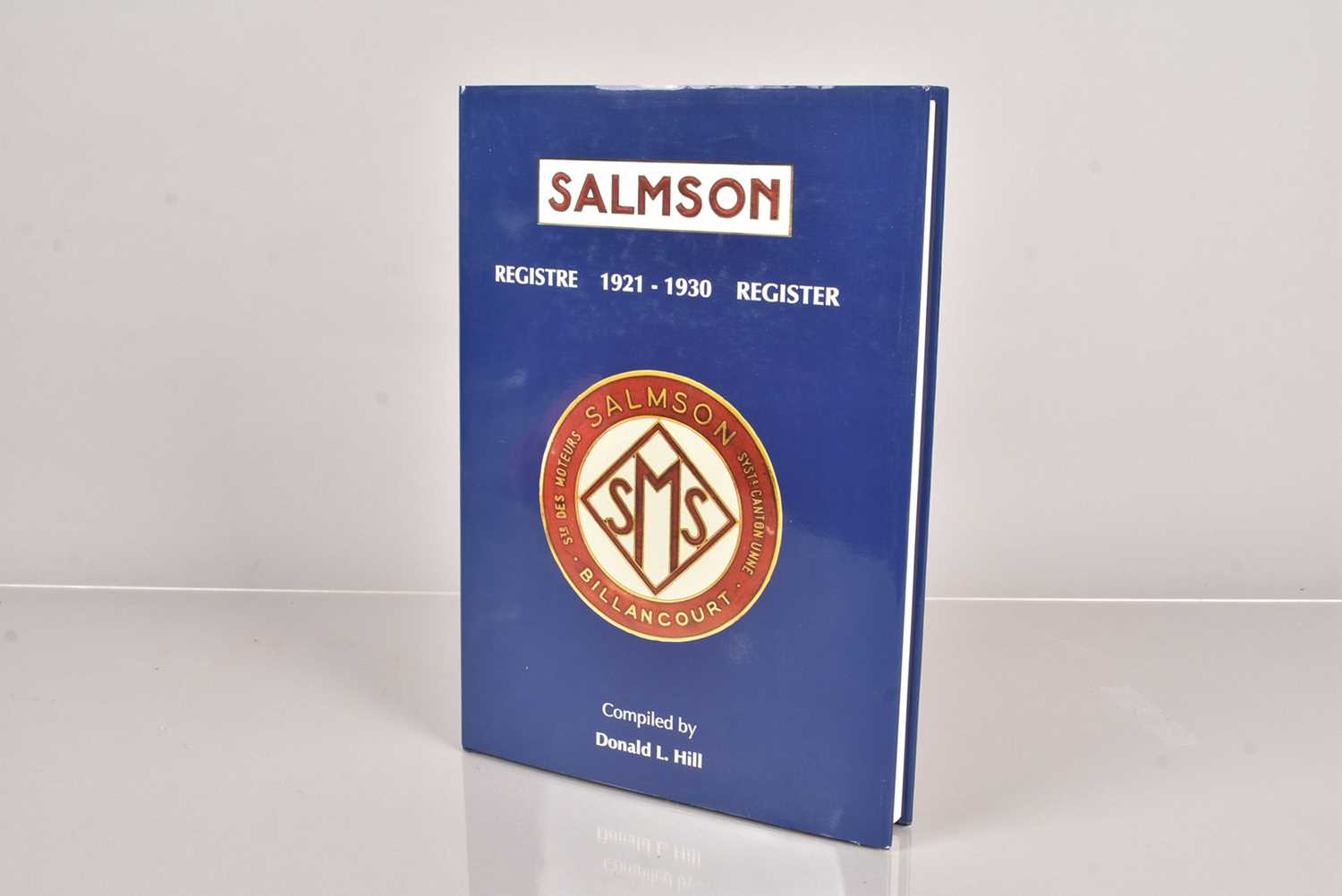 Lot 396 - Salmson Registre 1921-1930 Register by Donald L. Hill